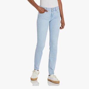 Paige Verdugo Ankle Skinny Jeans Mid Rise Light Blue Wash Starman Women's SZ 26